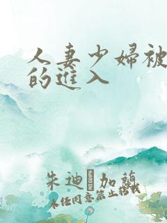 人妻少妇被猛烈的进入