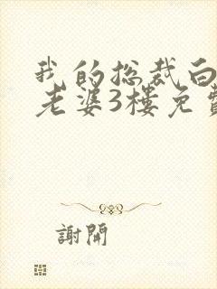 我的总裁白富美老婆3楼免费版