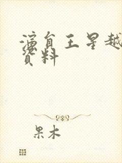 演员王星越个人资料