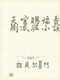天官赐福番外未删减版小说