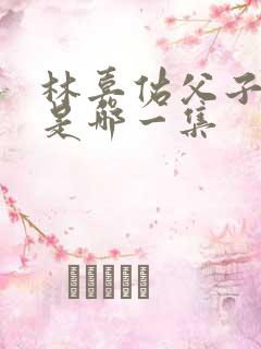 林嘉佑父子相认是哪一集