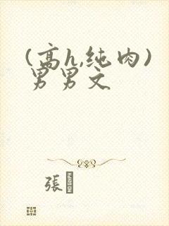 (高h,纯肉)男男文