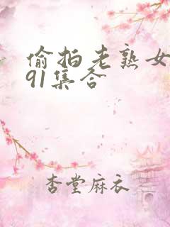 偷拍老熟女露脸91集合