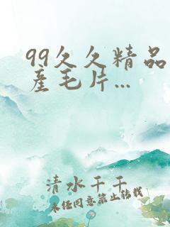 99久久精品国产毛片...