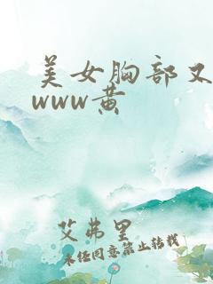 美女胸部又大又www黄