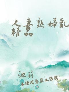 人妻熟妇乱又乱精品