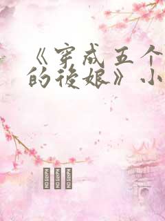 《穿成五个反派的后娘》小说