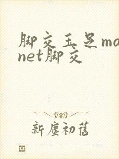 脚交玉足magnet脚交