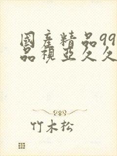 国产精品99精品视亚久久久久成人