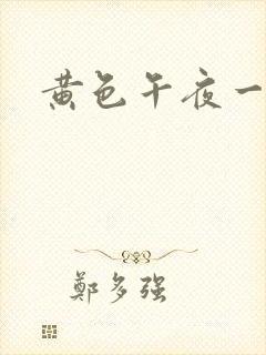 黄色午夜一级片