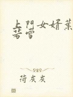 上门女婿叶凡唐若雪