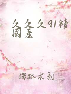 久久久91精品国产