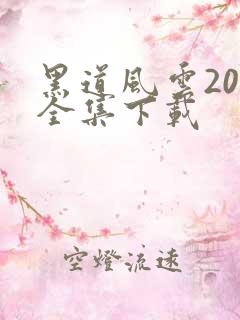 黑道风云20年全集下载