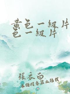黄色一级片,黄色一级片