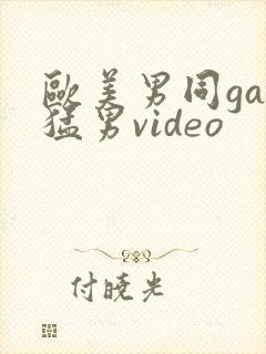 欧美男同gay猛男video