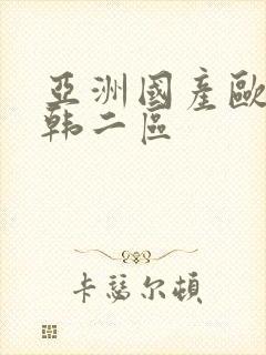 亚洲国产欧美日韩二区