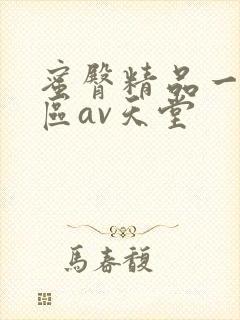 蜜臀精品一区二区av天堂