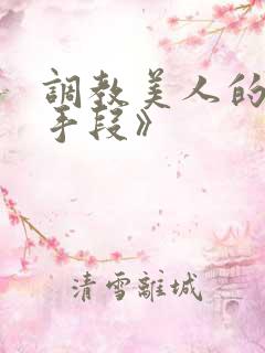 调教美人的百种手段》