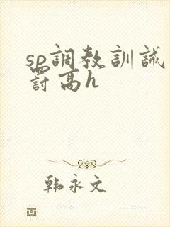 sp调教训诫惩罚高h