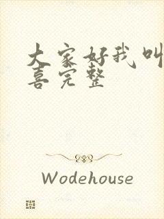 大家好我叫林小喜完整