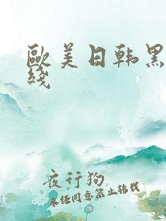 欧美日韩黑丝在线