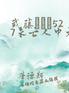 武藤あやか527未亡人中文字幕