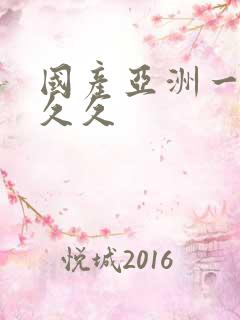 国产亚洲一区久久久