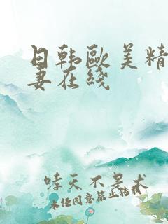 日韩欧美精品人妻在线