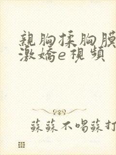 亲胸揉胸膜下刺激娇e视频