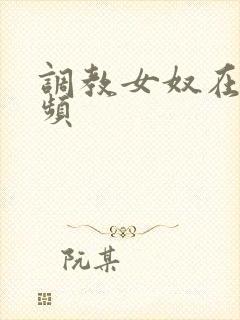 调教女奴在线视频