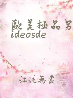 欧美极品另类videosde