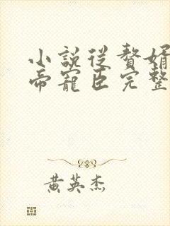 小说从赘婿到女帝宠臣完整版未删减小说