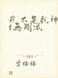 我不是戏神txt无删减