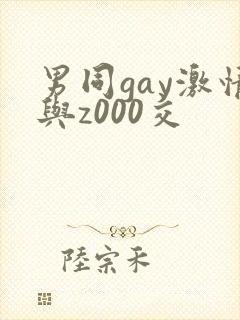 男同gay激情与z000交