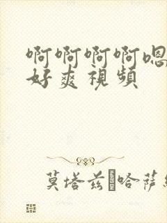 啊啊啊啊嗯嗯嗯好爽视频