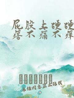 屁股上硬硬的疙瘩不痛不痒