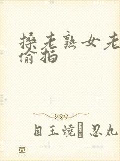 搡老熟女老熟妇偷拍