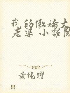 我的傲娇大小姐老婆 小说阅读