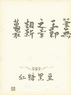 万相之王笔趣阁最新章节无弹窗