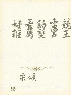 好看的电竞小说推荐双男主