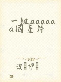 一级aaaaaa国产片