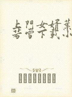 上门女婿叶凡唐若雪下载小说