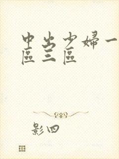 中出少妇一区二区三区