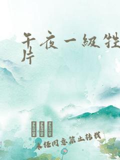 午夜一级牲高潮片