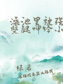 澡池里被强摁开双腿呻吟小说