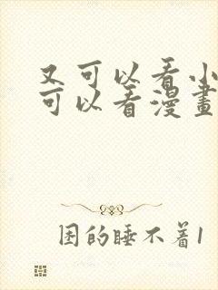 又可以看小说又可以看漫画的软件