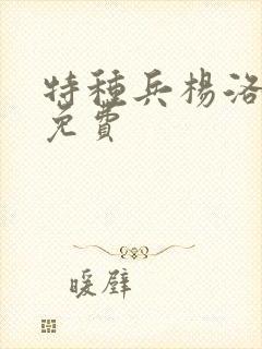 特种兵杨洛小说免费