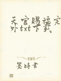 天官赐福完整番外txt下载