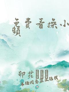 免费看操小逼视频