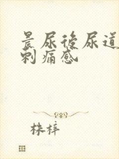 晨尿后尿道口有刺痛感